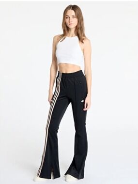 Adidas 3 Stripe Firebird Flare Track Pants